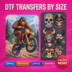 DTF Transfers By Size